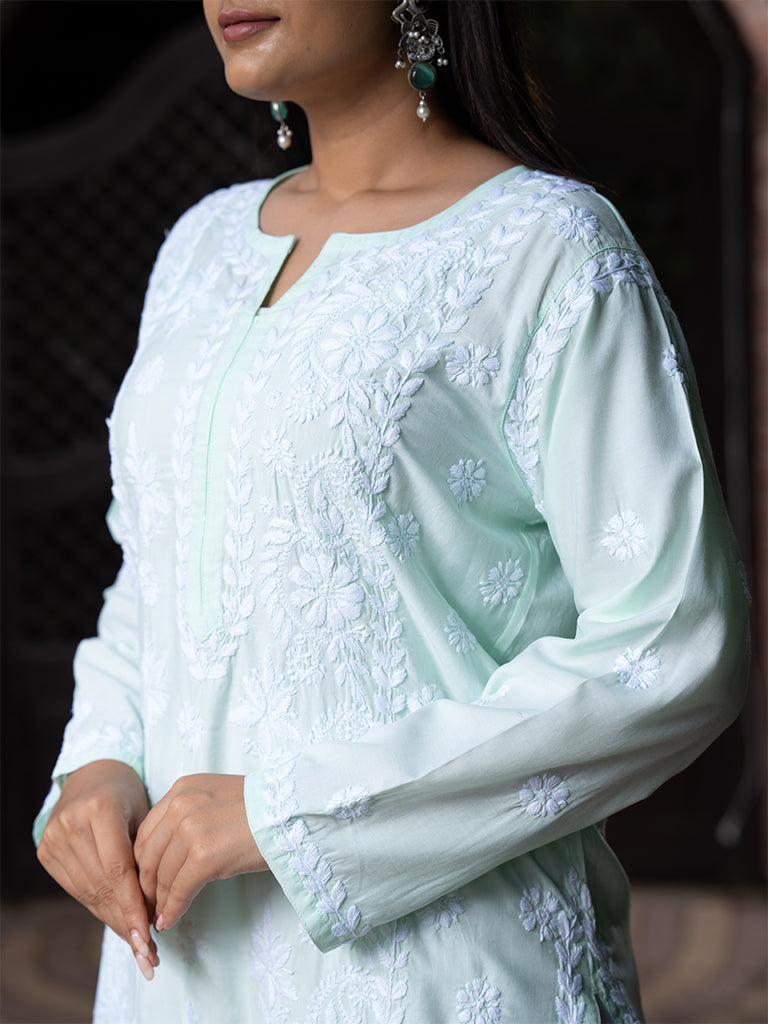 Modal Chikankari Kurta