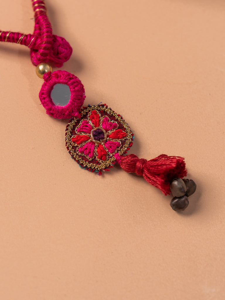Zardosi Pink Bracelet Lumba