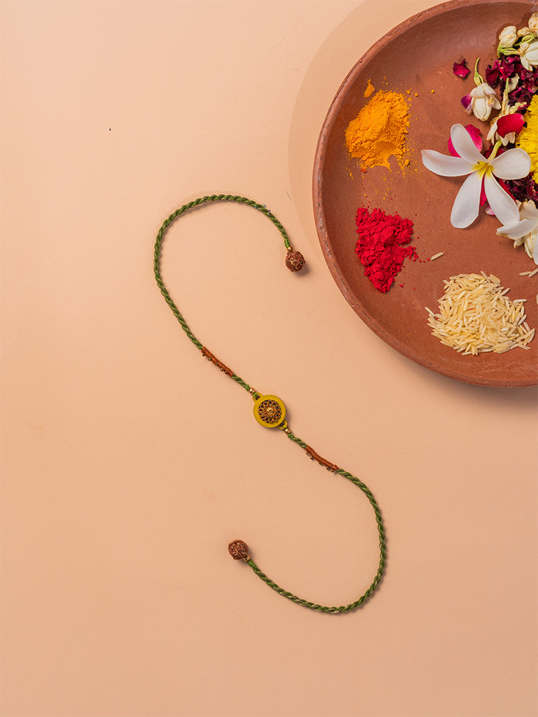 Mdf Zardosi Work Rakhi