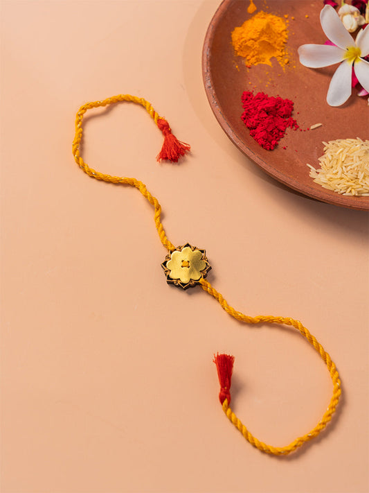 Mandala Brass Rakhi