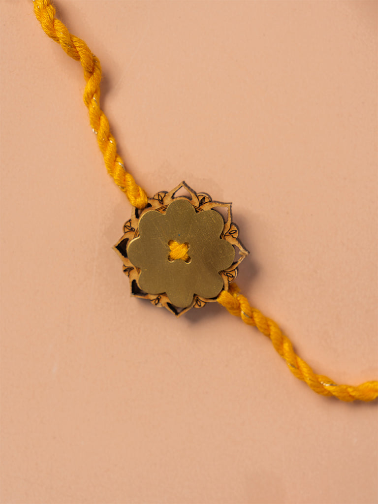 Mandala Brass Rakhi