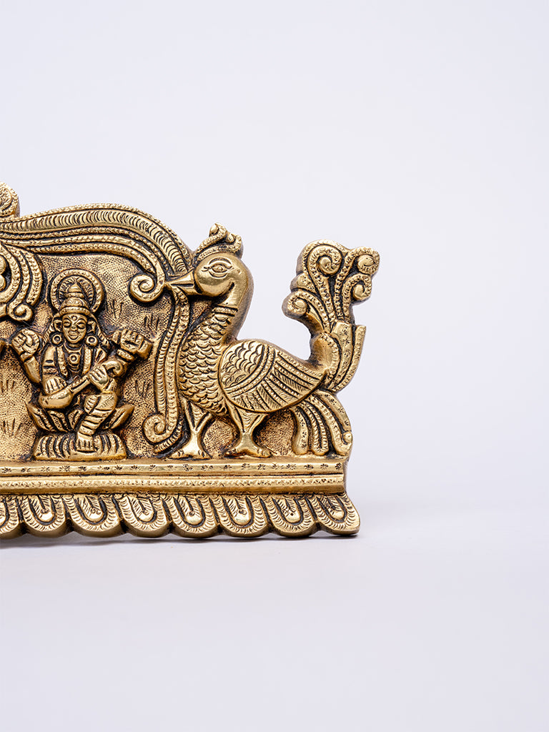 Laxmi Ganesh Sarsvati Plate