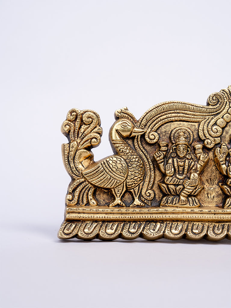 Laxmi Ganesh Sarsvati Plate