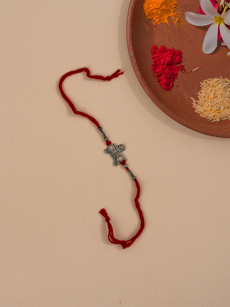 Vira Oxidised Metal Rakhi