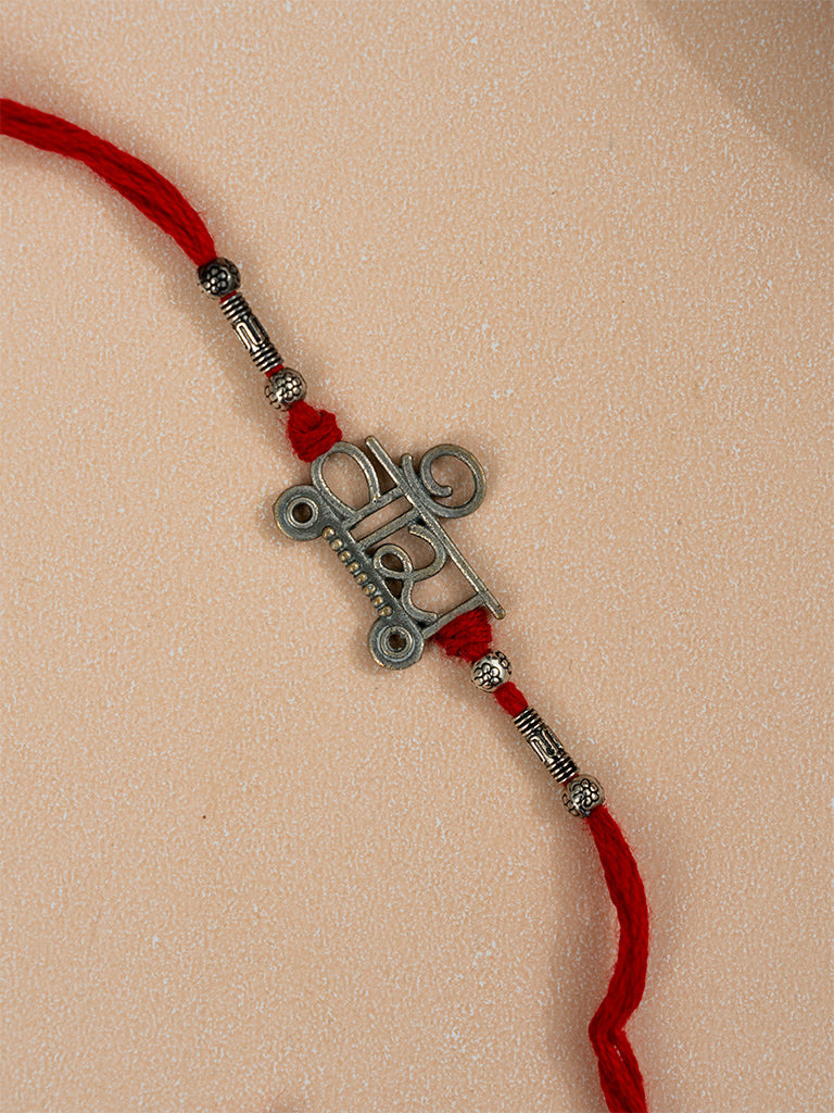 Vira Oxidised Metal Rakhi