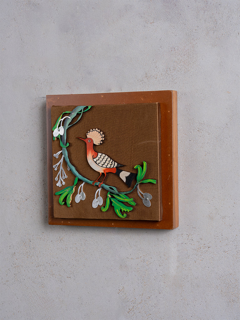 Bird With Jamun Wall Frame