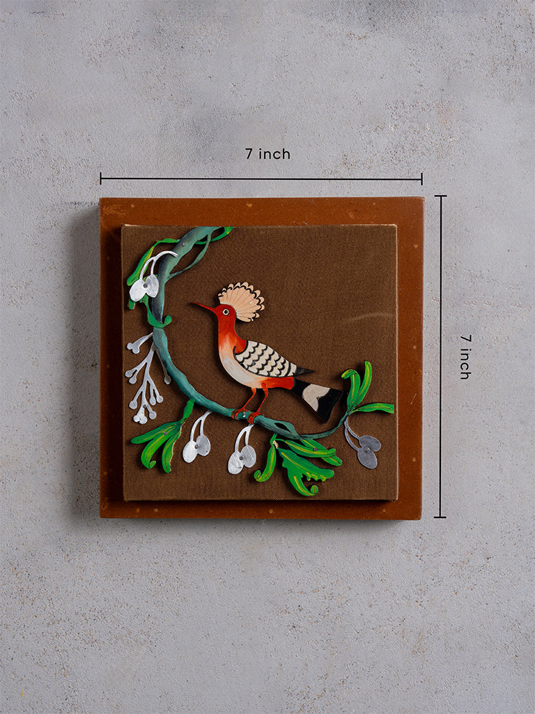 Bird With Jamun Wall Frame