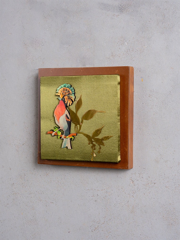 Victorian Parrot Wall Frame