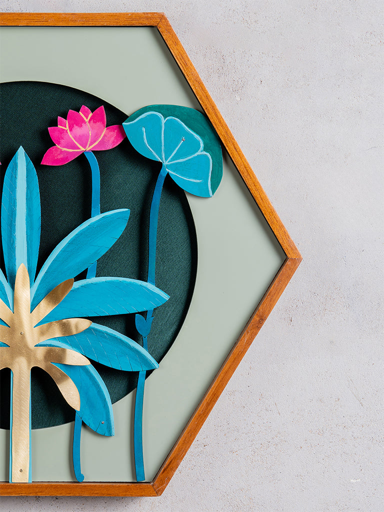 Pichwai Tree Wall Frame