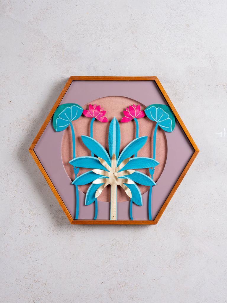 Pichwai Tree Wall Frame