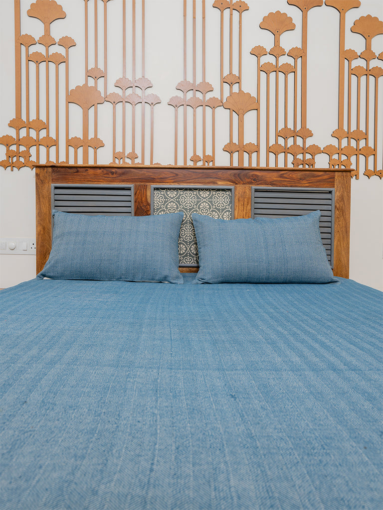 Handwoven Herringbone Bedsheet Set