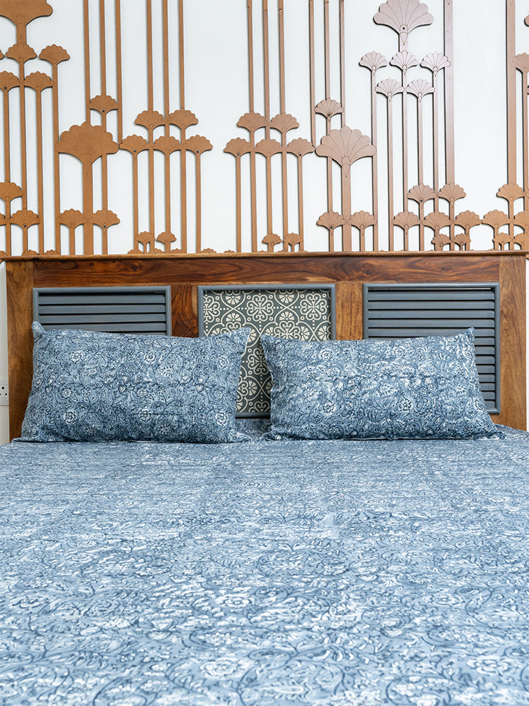 All-Over Floral Printed Bedsheet