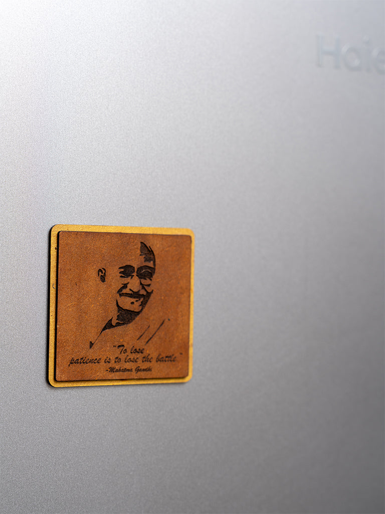 Mahatma Gandhi Quotes Fridge Magnet