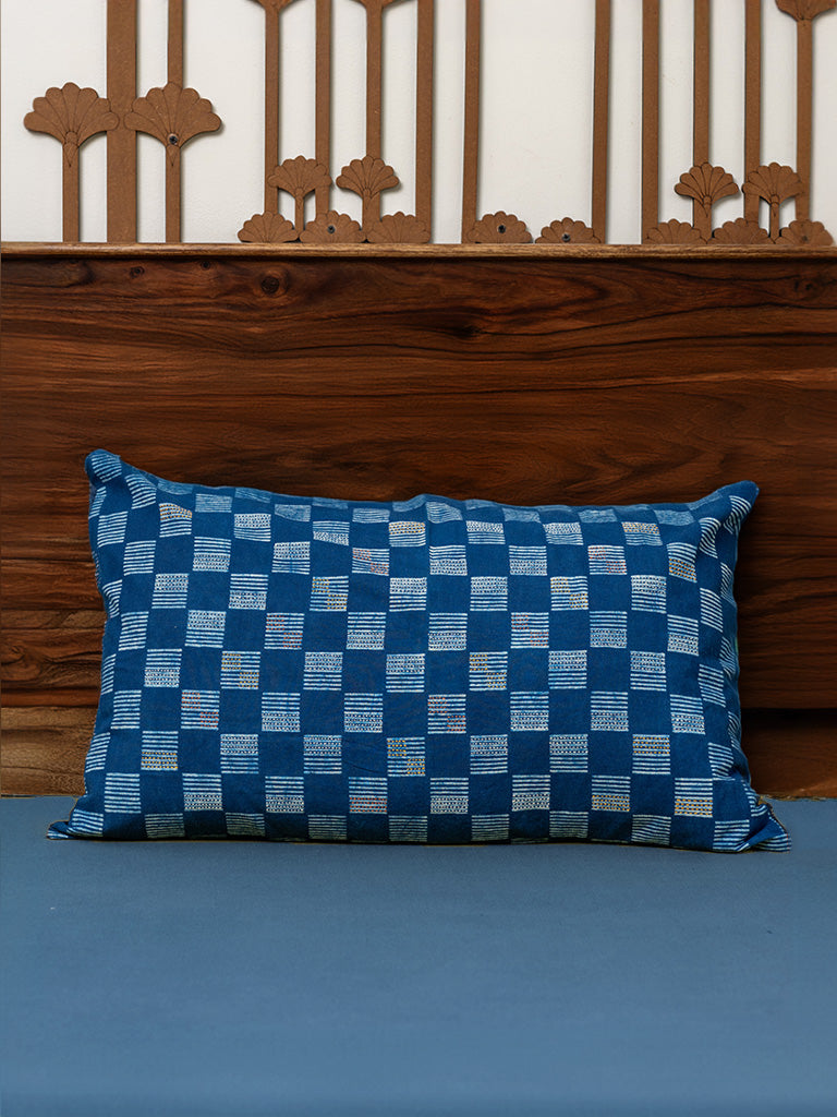 Checkered Pillow Cover