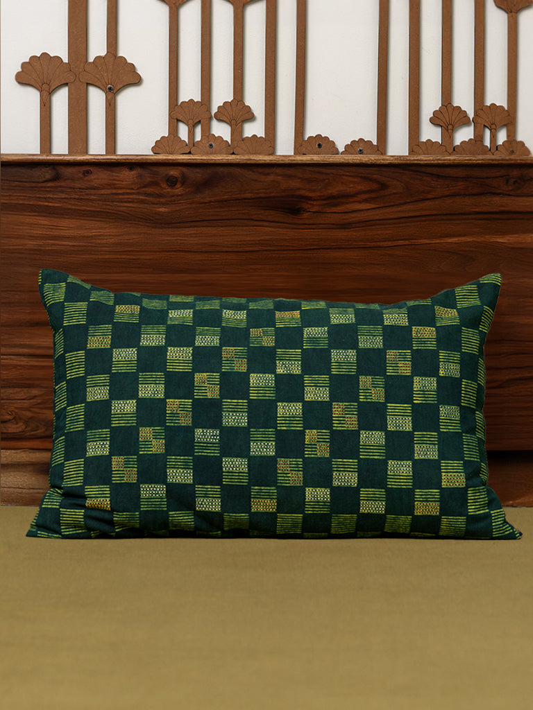 Checkered Pillow Cover