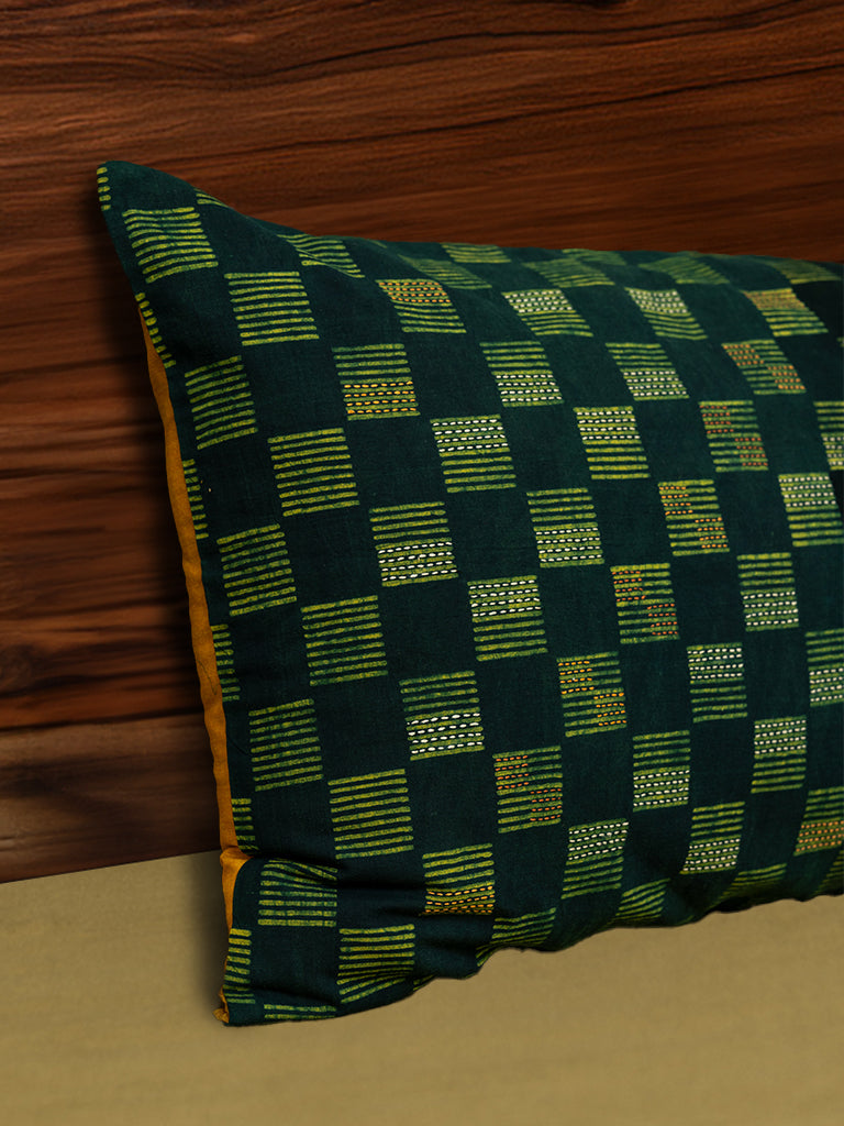 Checkered Pillow Cover