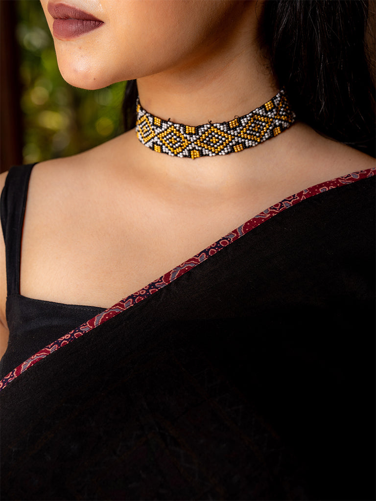 Seed-Beads Handcrafted Choker