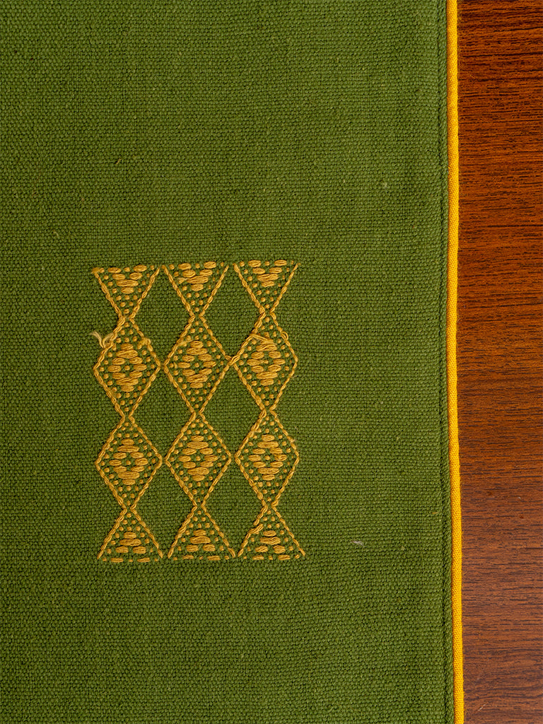 Modern Hanging-tassel Bhujodi Runner