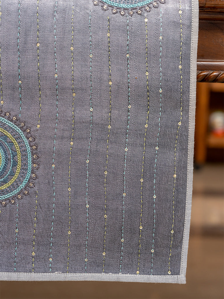 Handwoven Contemporary Mashru Runner