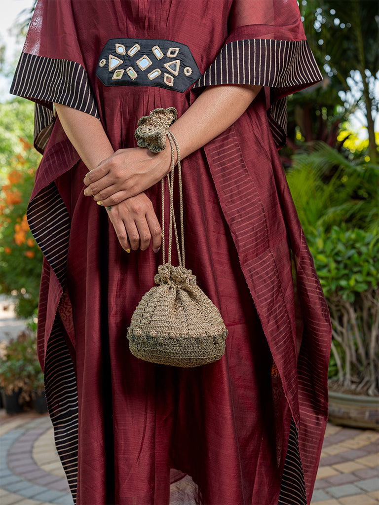Crochet Circular Potli