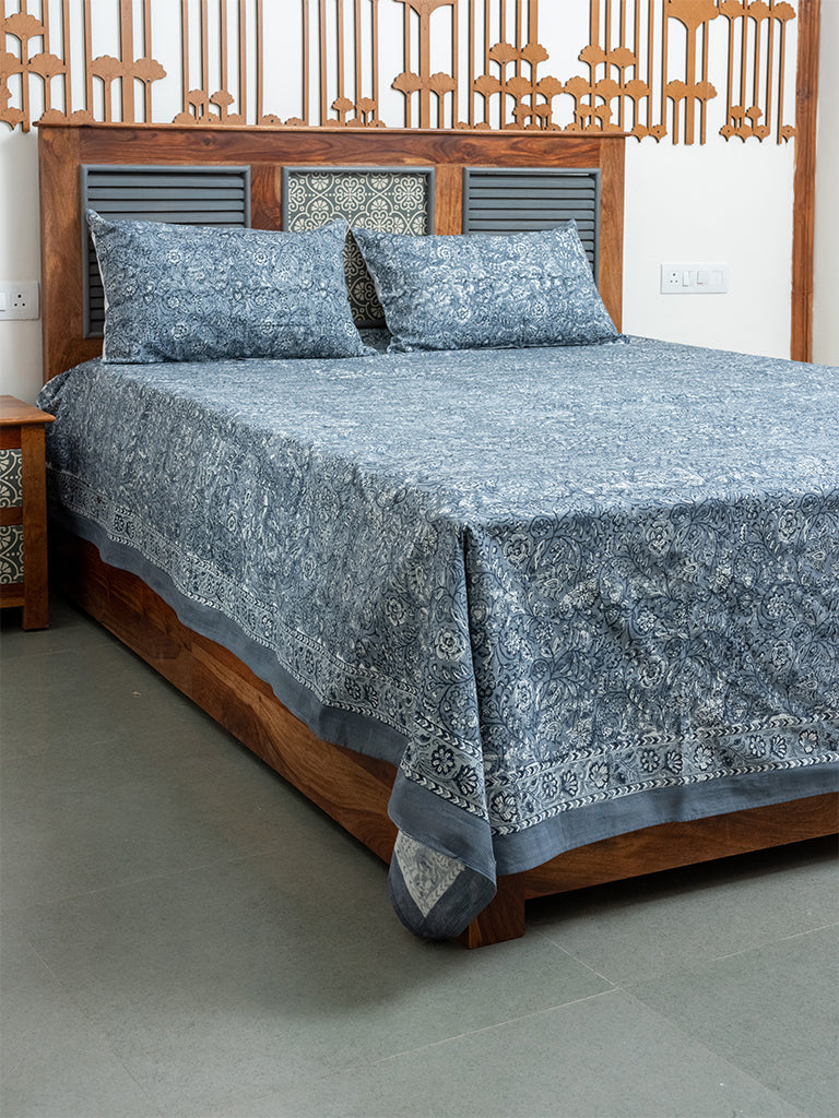 All-Over Floral Printed Bedsheet