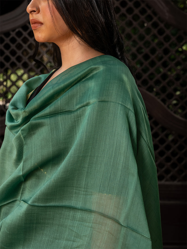 Ombre With Phat Work Chanderi Dupatta