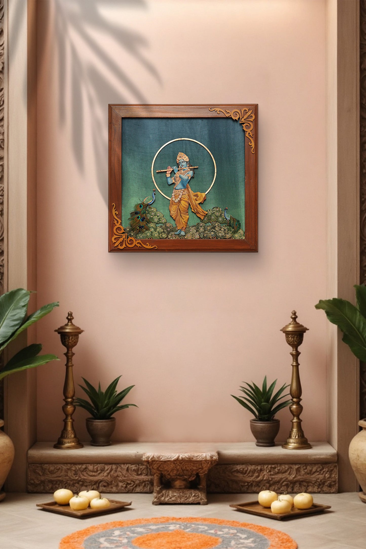 Banke Bihari Wall Frame