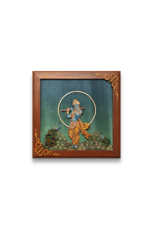 Banke Bihari Wall Frame