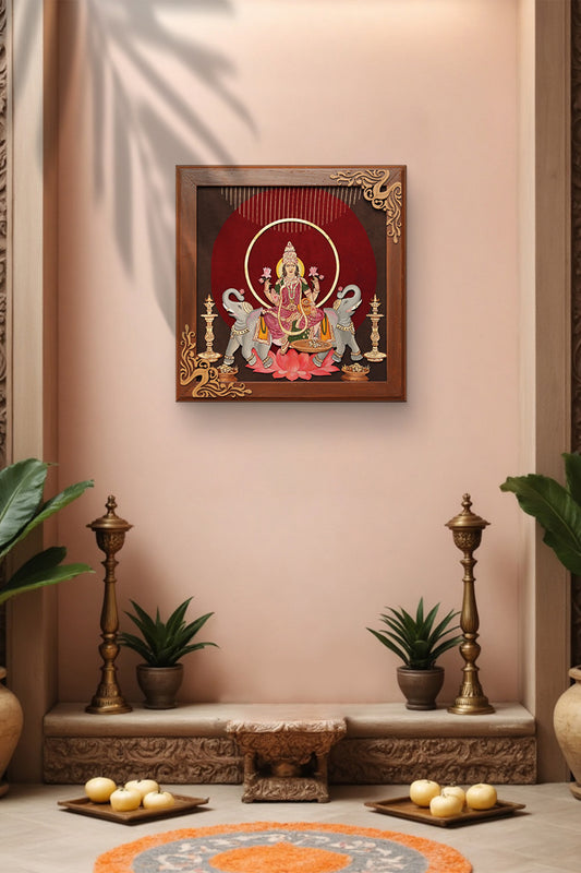 Dhanlakshmi Wall Frame