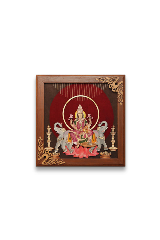 Dhanlakshmi Wall Frame