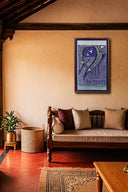 2D Raj Hans 12x19 Madhubani Handpainted Decorative Wall Frame
