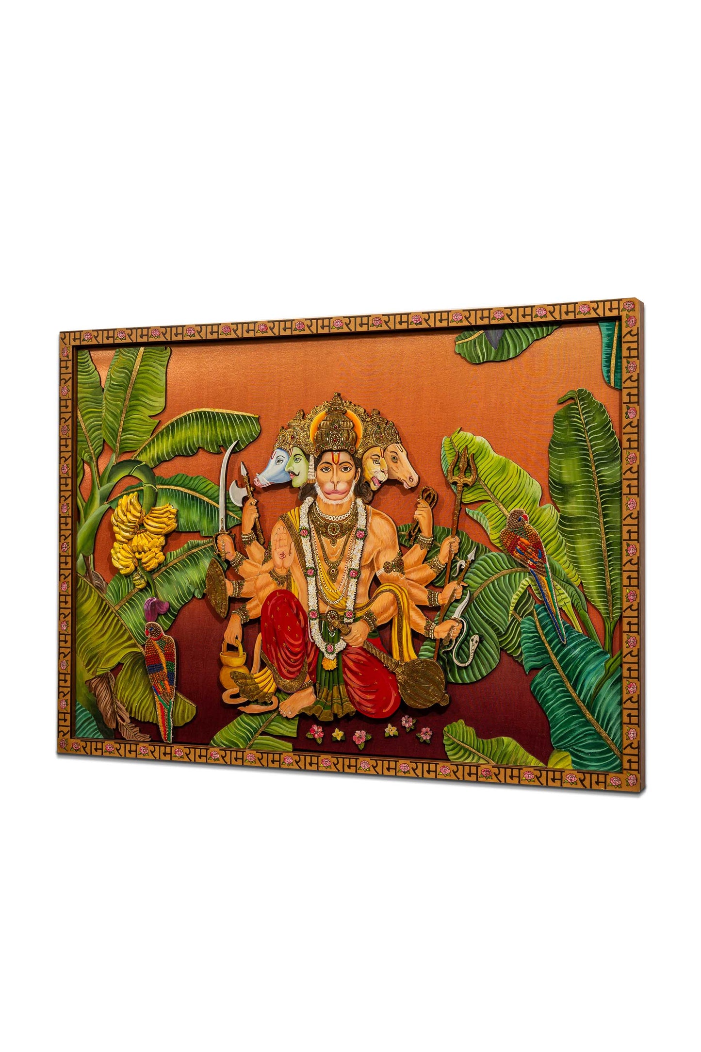 Panchmukhi Hanumanji Wall Frame