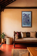 2D Jaal Jeevan 12x19 Madhubani Handpainted Decorative Wall Frame
