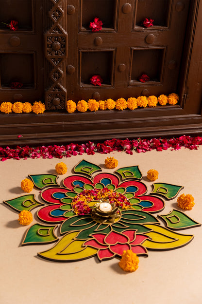 Rang Mayur Rangoli