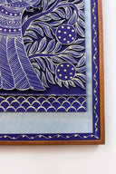 2D Mithila Mor 12x19 Madhubani Handpainted Decorative Wall Frame
