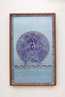 2D Neer Matsya 12x19 Madhubani Handpainted Decorative Wall Frame