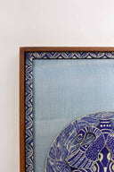 2D Neer Matsya 12x19 Madhubani Handpainted Decorative Wall Frame