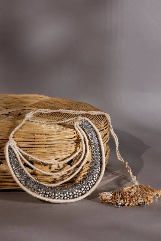 Ivory Half Moon Necklace