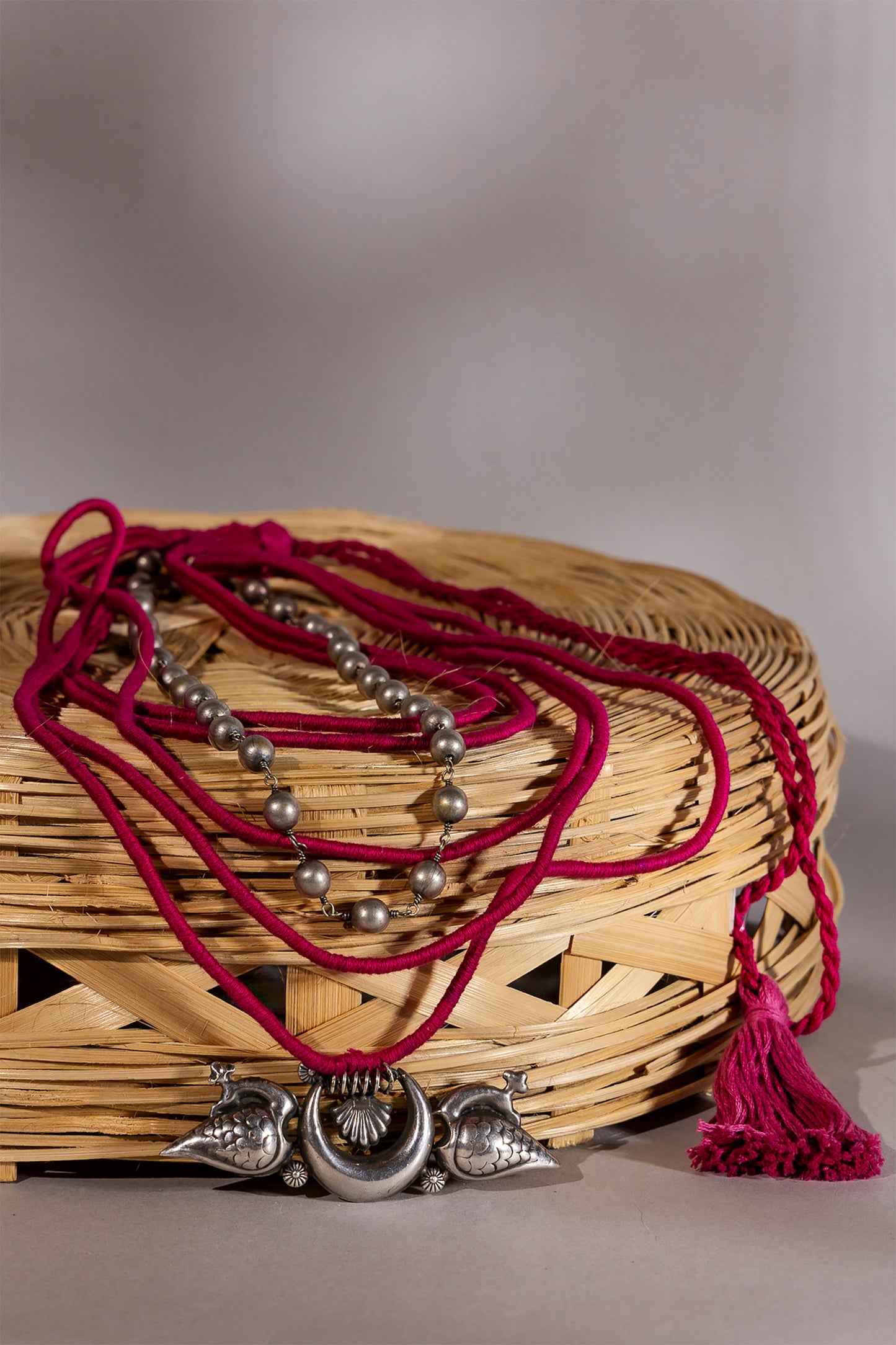 Pink Layered Necklace