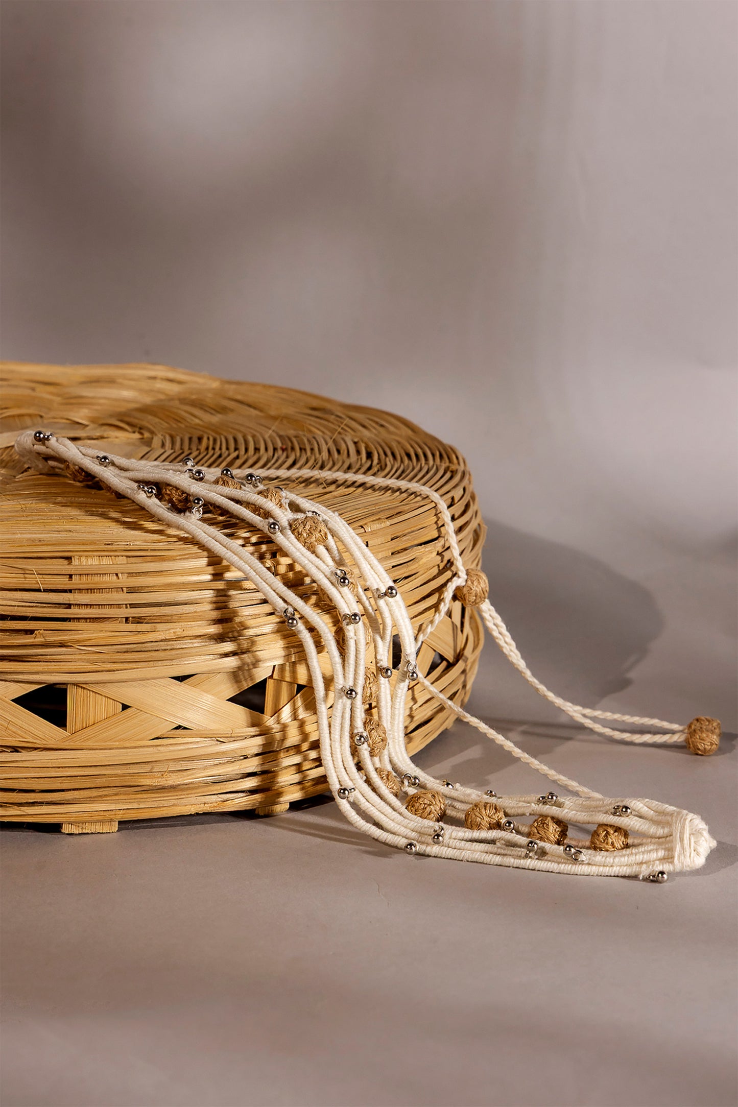 Ivory Multi Layered Choker