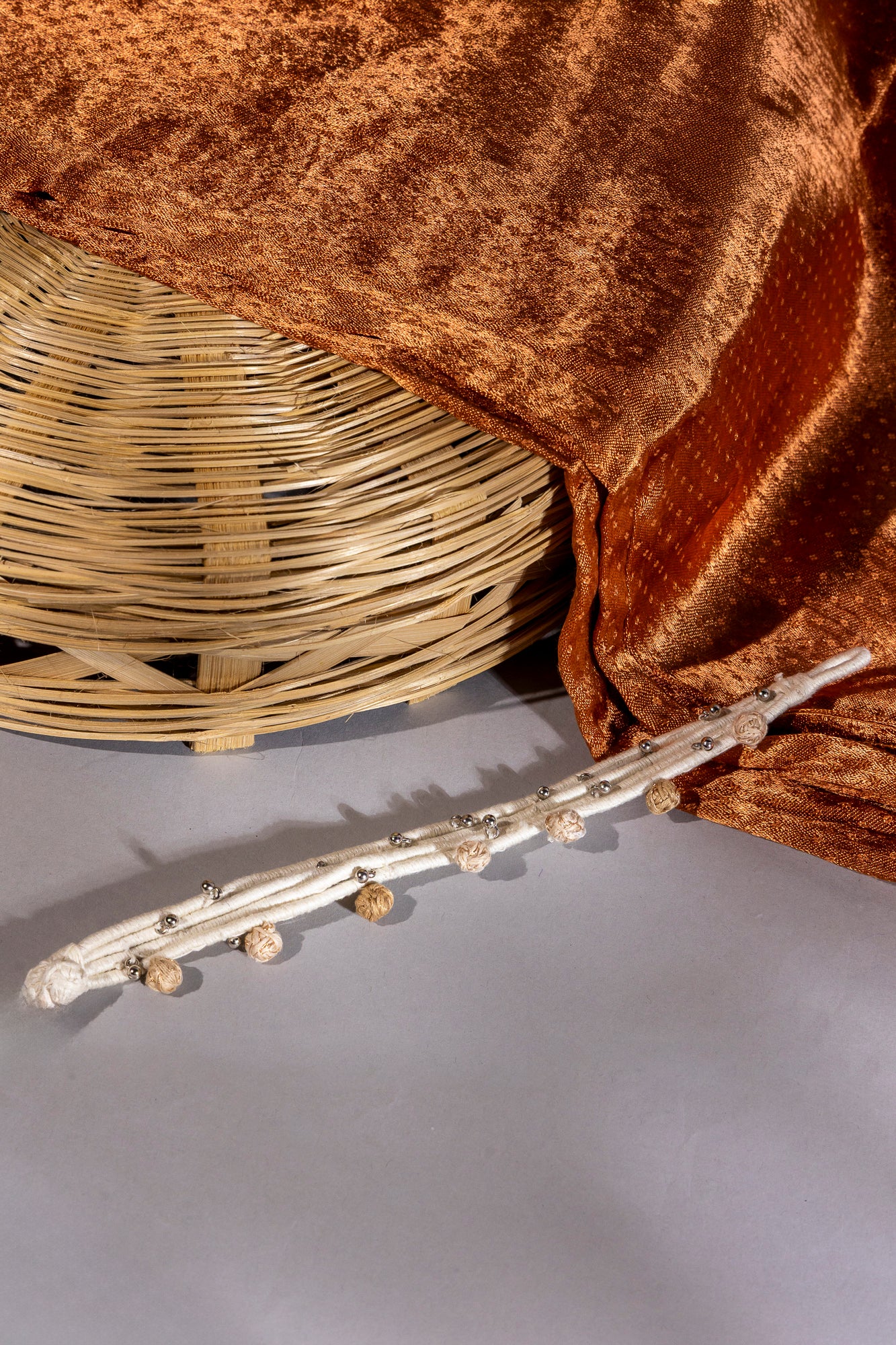 Ivory Multi-Layered Anklet