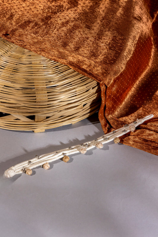 Ivory Multi-Layered Anklet