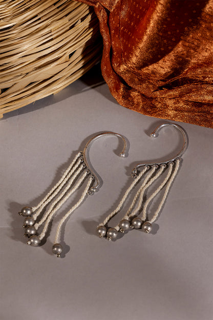 Ivory Ear Cuff Dangler