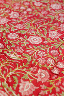 Lavender Hand Block Print Cotton Bedsheet | Craftroots