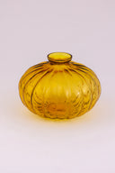 Amber Oval Glass Vase | Pumpkin Collection Decorative Vase by Craftroots