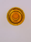 Amber Cylinder Glass Vase | Handcrafted Decorative Vase from Pumpkin Collection