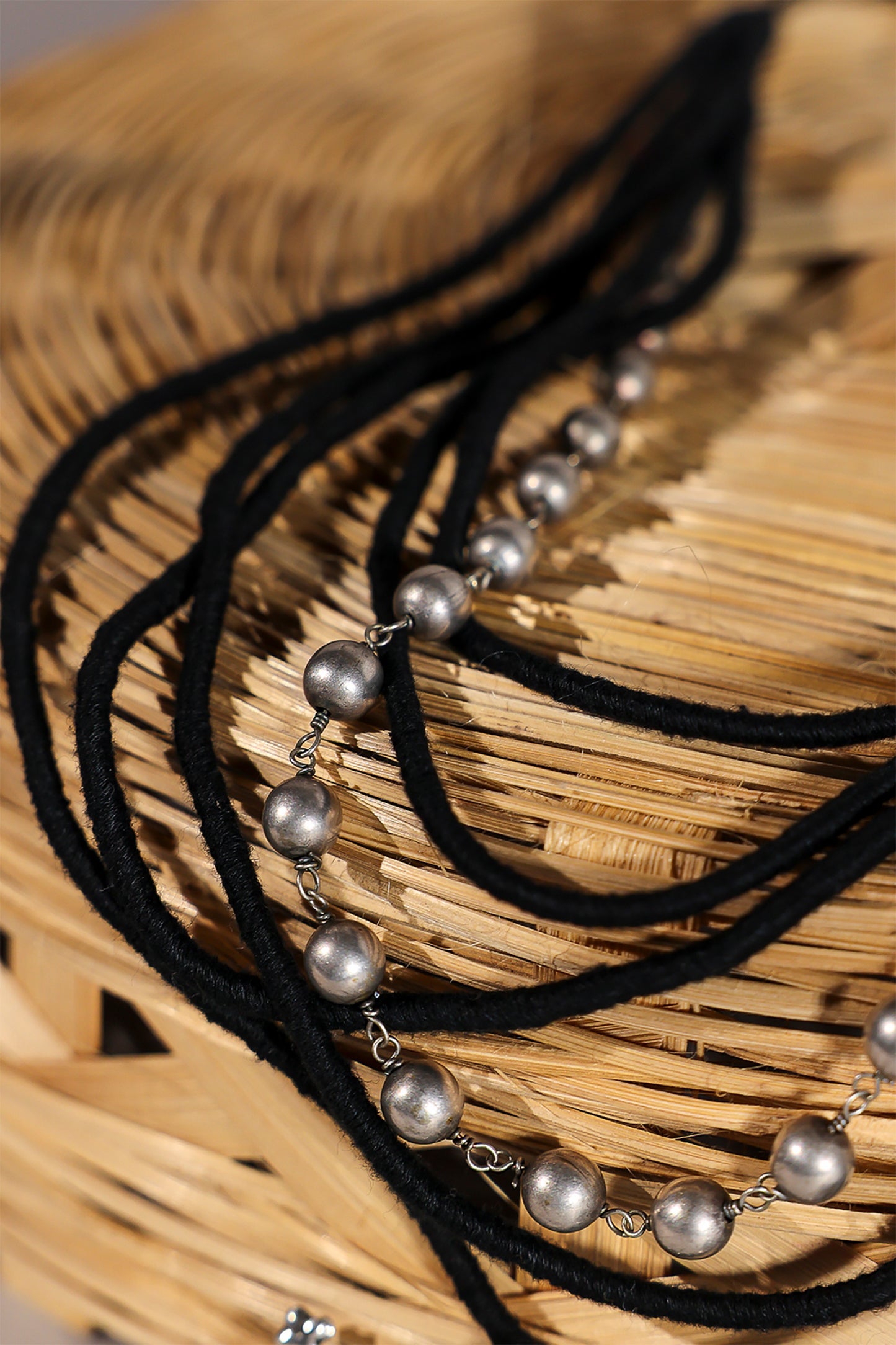 Black Layered Necklace