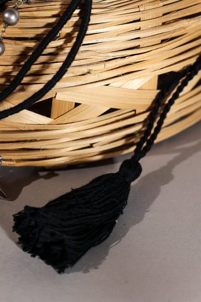 Black Layered Necklace