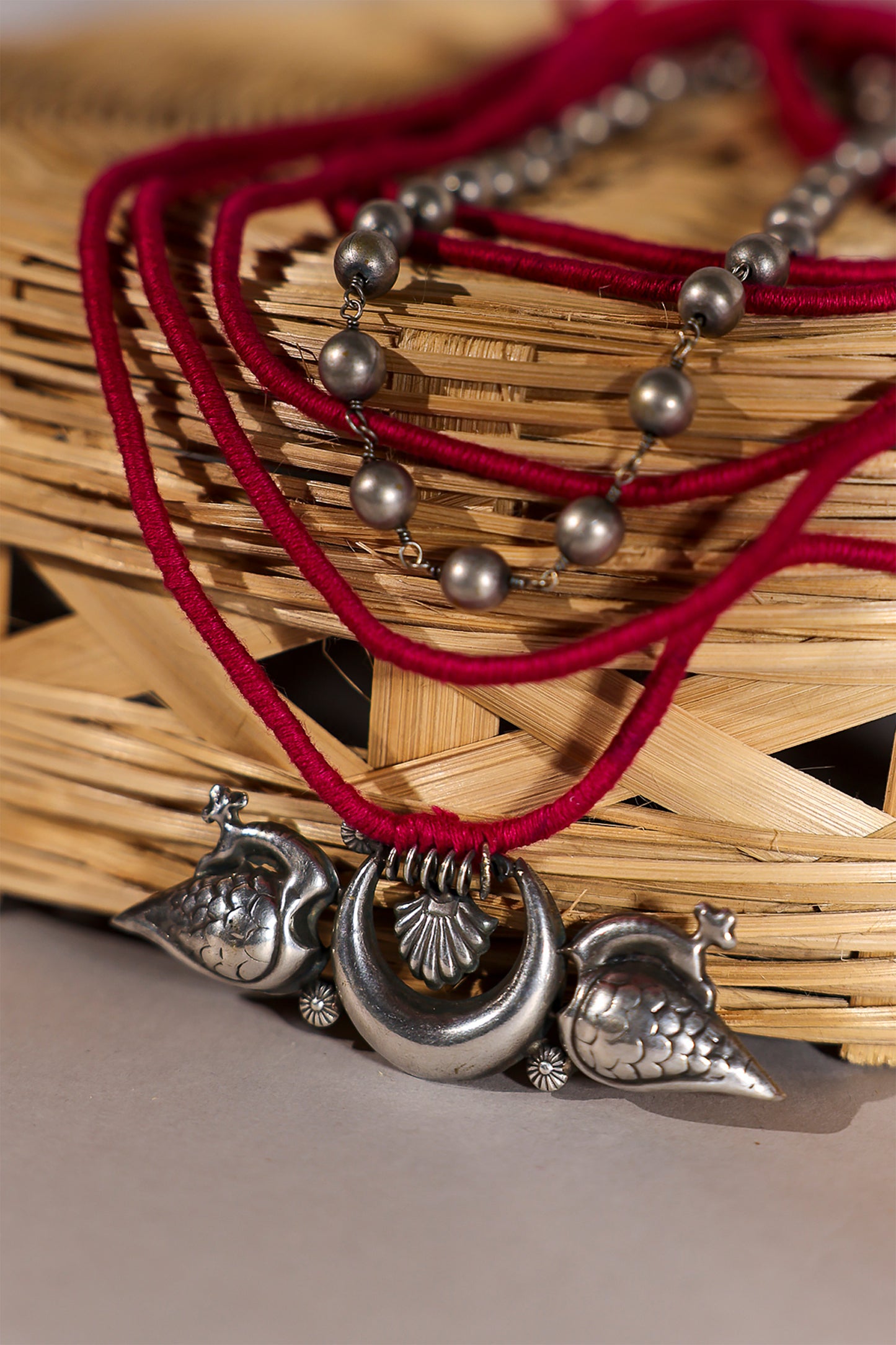 Pink Layered Necklace