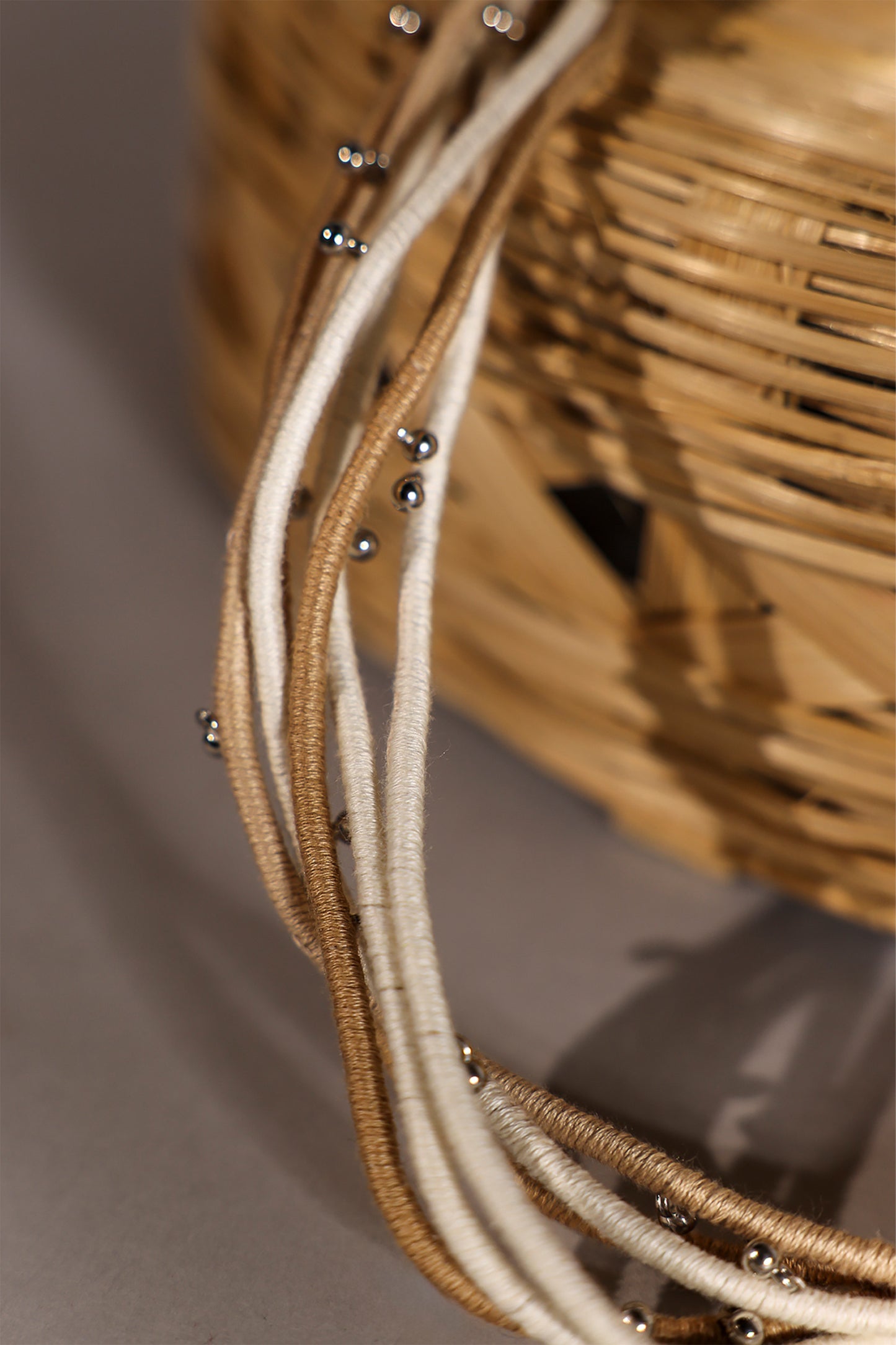 Ivory Multi Layered Waist Belt